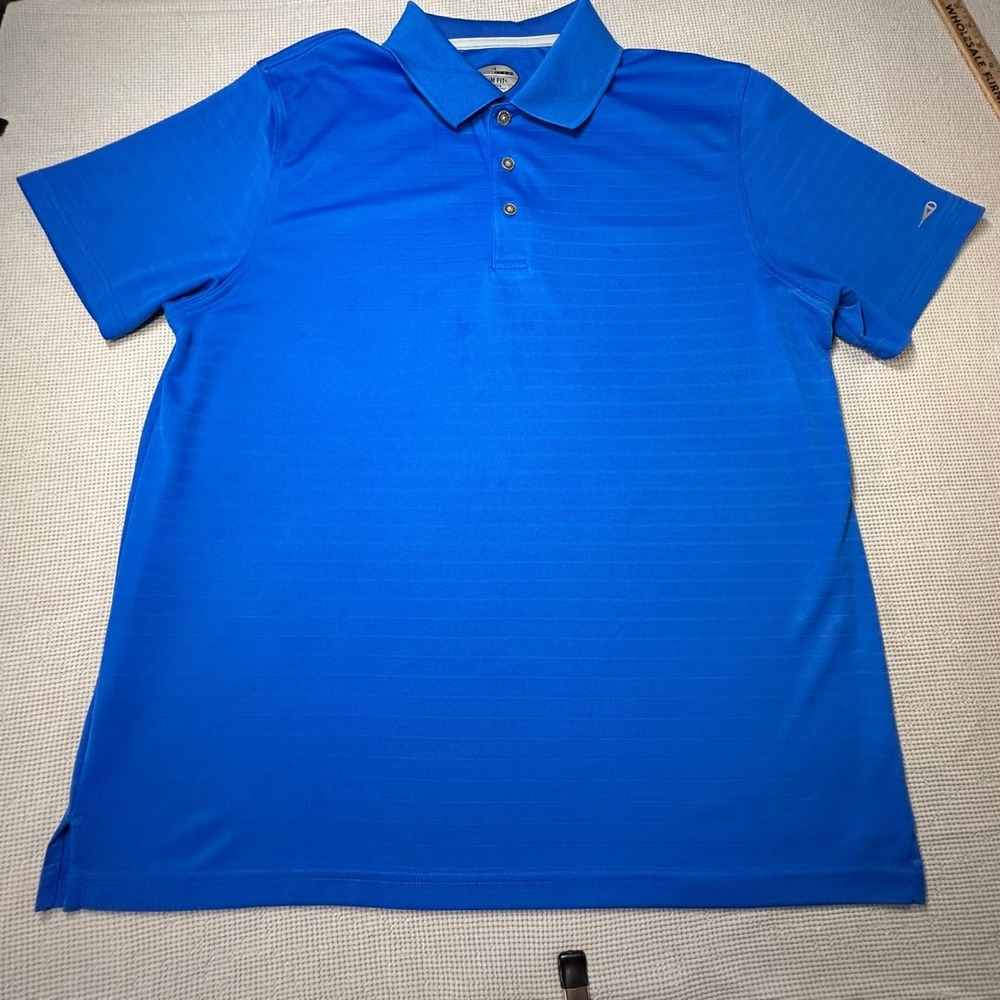 Grand Slam Performance Blue Polo Shirt Men's